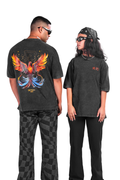 Noctural pheonix Biteki Tee Acid Wash